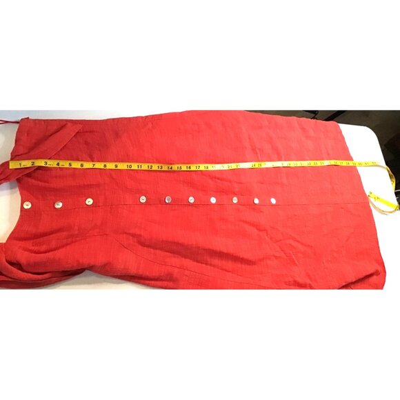 COTTON CANDY LA- WOMENS RED SIDE ZIP-UP CLOSURE HALTER DRESS SIZE SMALL - Picture 7 of 8